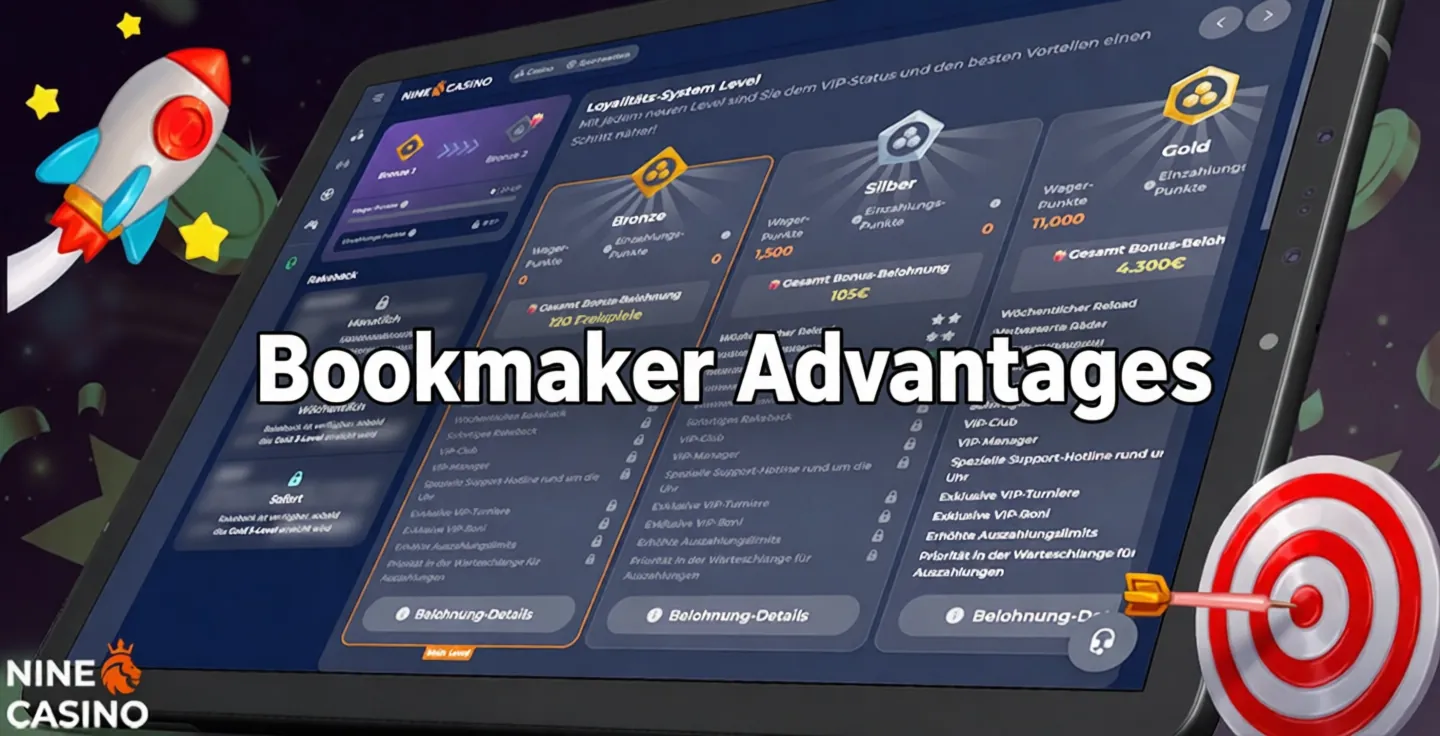 Benefits of the Nine Casino website for players from the United Kingdom.